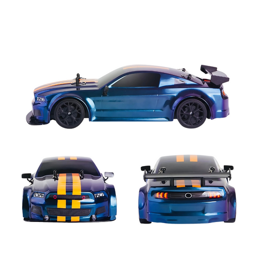 High-Speed 4WD RC Drift Car with Interchangeable Tires
